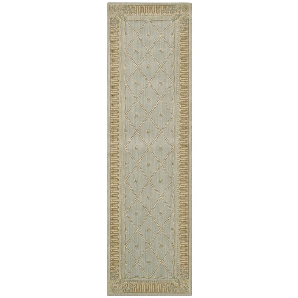 Nourison AS03 Ashton House 3 Ft.6 In. x 5 Ft.6 In. Indoor/Outdoor Rectangle Rug in  Surf